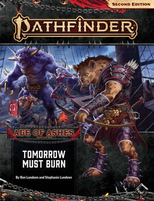 Pathfinder Adventure Path: Tomorrow Must Burn (Age of Ashes 3 of 6) [P2], Paperback / softback Book