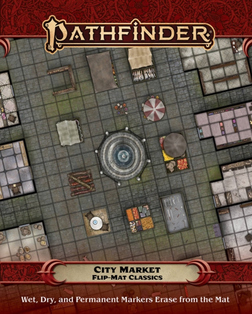 Pathfinder Flip-Mat Classics: City Market, Game Book