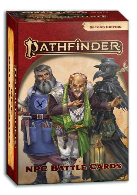Pathfinder NPC Battle Cards (P2), Game Book