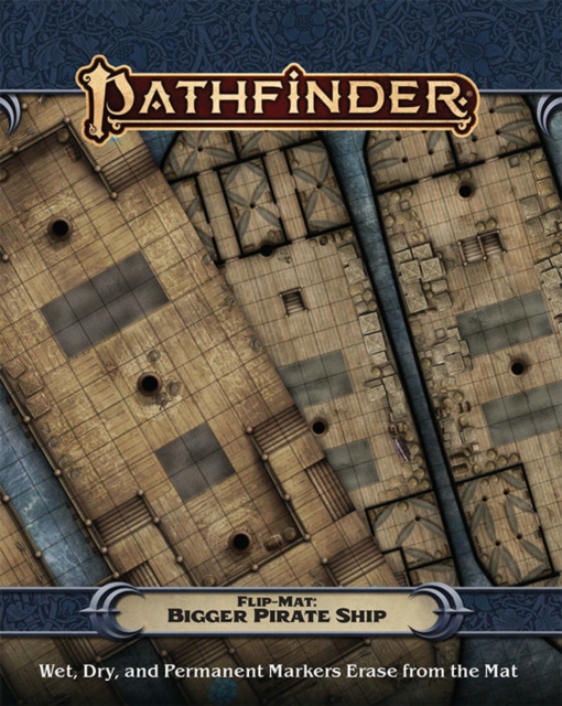 Pathfinder Flip-Mat: Bigger Pirate Ship, Game Book