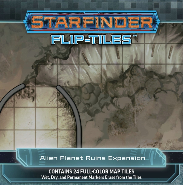 Starfinder Flip-Tiles: Alien Planet Ruins Expansion, Game Book