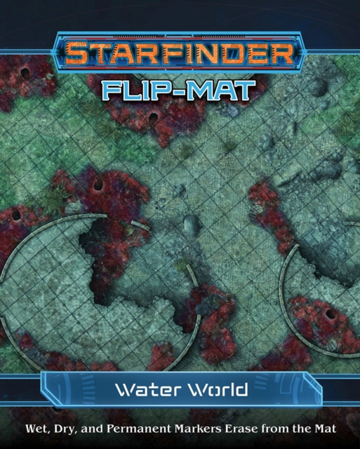 Starfinder Flip-Mat: Water World, Game Book