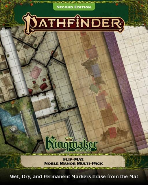 Pathfinder Flip-Mat: Kingmaker Adventure Path Noble Manor Multi-Pack, Game Book