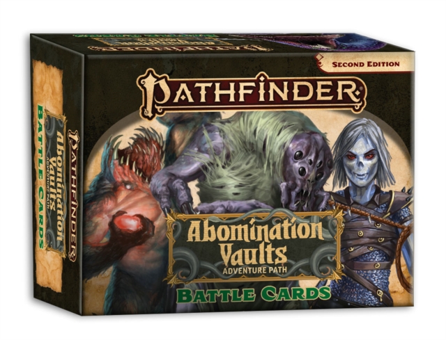 Pathfinder RPG: Abomination Vaults Battle Cards, Game Book