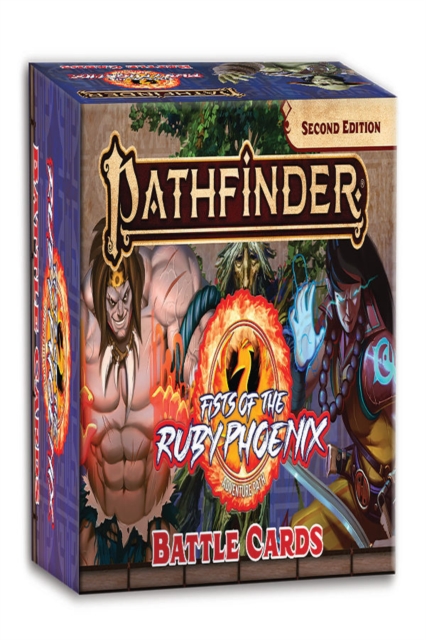 Pathfinder RPG: Fists of the Ruby Phoenix Battle Cards (P2), Paperback / softback Book