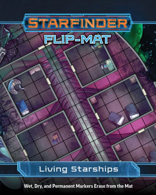 Starfinder Flip-Mat: Living Starships, Paperback / softback Book