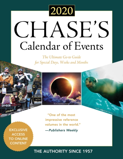 Chase's Calendar of Events 2020 : The Ultimate Go-to Guide for Special Days, Weeks and Months, EPUB eBook