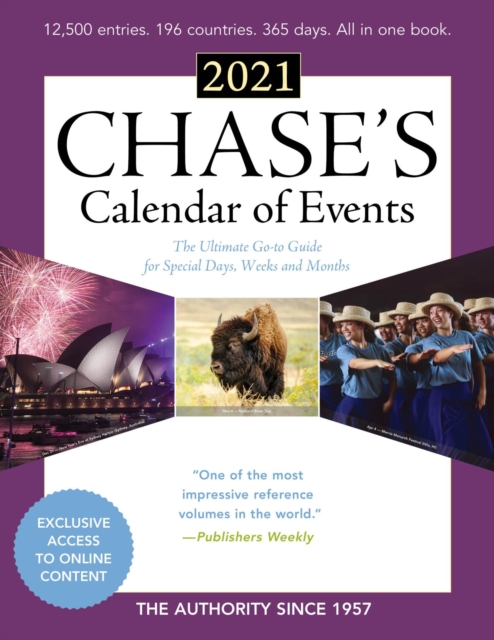 Chase's Calendar of Events 2021 : The Ultimate Go-to Guide for Special Days, Weeks and Months, EPUB eBook