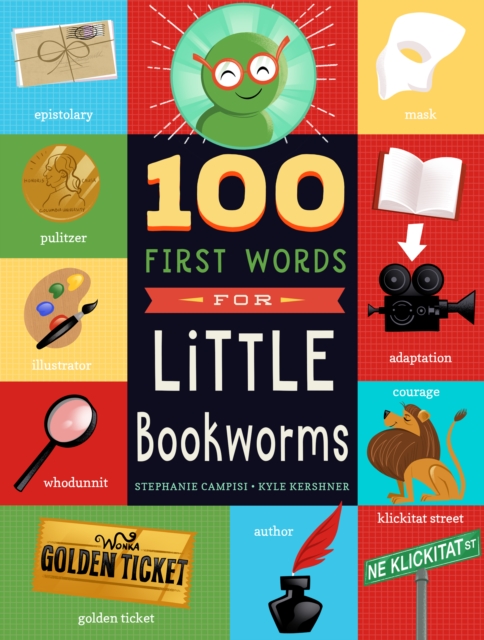 100 First Words for Little Bookworms, Board book Book