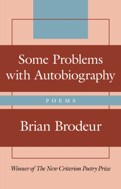 Some Problems with Autobiography, Hardback Book
