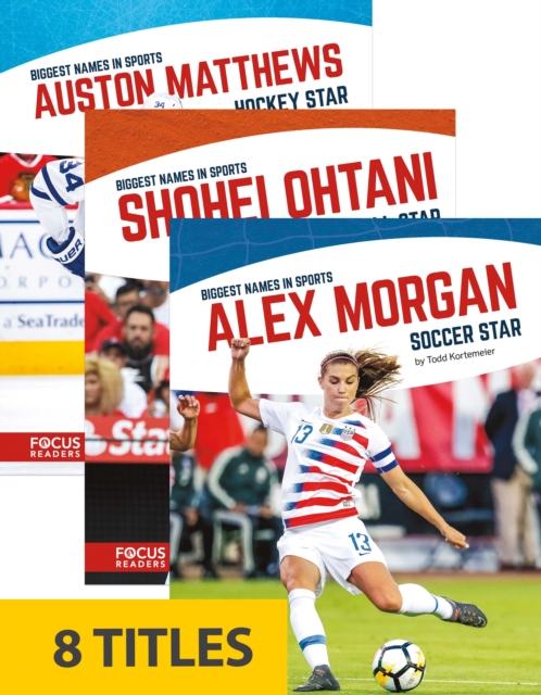 Biggest Names in Sports Set 4 (Set of 8), Paperback / softback Book