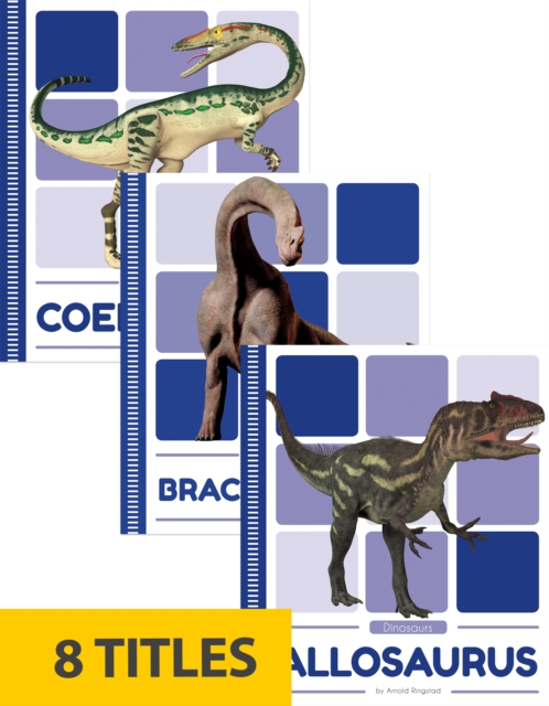 Dinosaurs (Set of 8), Paperback / softback Book