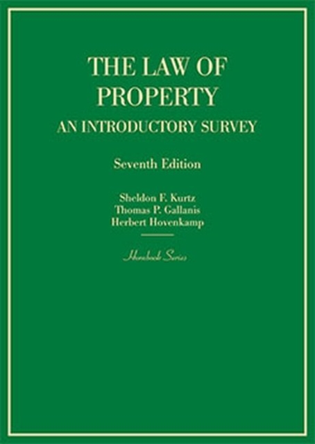 The Law of Property : An Introductory Survey, Hardback Book