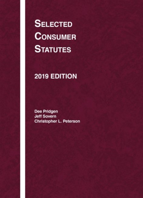 Selected Consumer Statutes, 2019, Paperback / softback Book