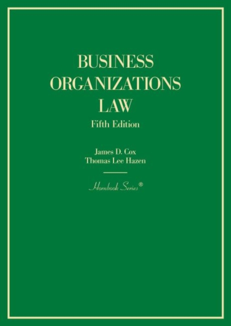 Business Organizations Law, Hardback Book