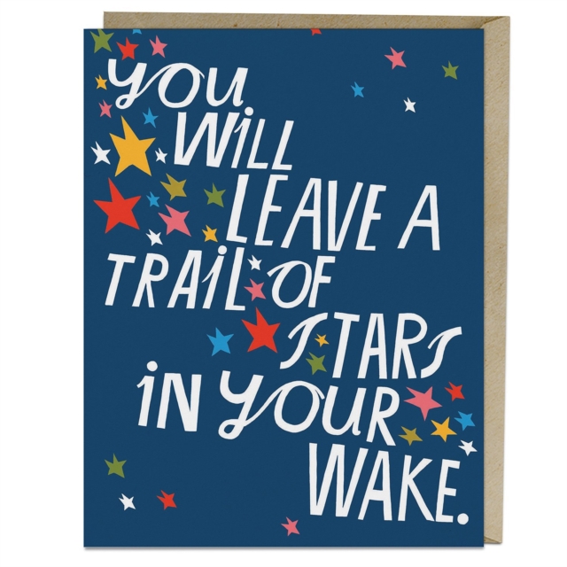 Lisa Congdon Trail of Stars Card, Cards Book