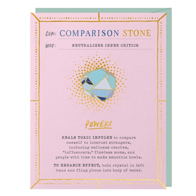 6-Pack Em & Friends Comparison Stone Fantasy Stone Cards, Multiple-component retail product, shrink-wrapped Book