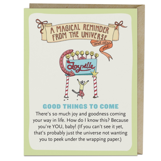 6-Pack Em & Friends Good Things to Come Affirmators! Greeting Cards, Multiple-component retail product, shrink-wrapped Book