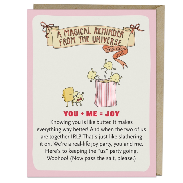 6-Pack Em & Friends You Me Joy Affirmators! Greeting Cards, Multiple-component retail product, shrink-wrapped Book