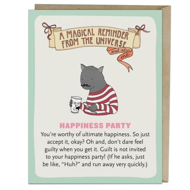 6-Pack Em & Friends Happiness Party Affirmators! Greeting Cards, Multiple-component retail product, shrink-wrapped Book