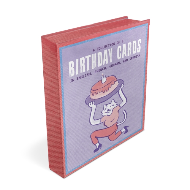 Em & Friends Birthday Around the World, Box of 8 Assorted, Postcard book or pack Book