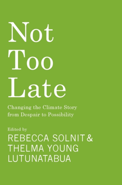 Not Too Late : Changing the Climate Story from Despair to Possibility, Hardback Book