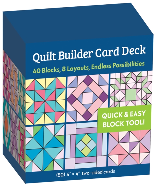 Quilt Builder Card Deck : 40 Block, 8 Layouts, Endless Possibilities, General merchandise Book