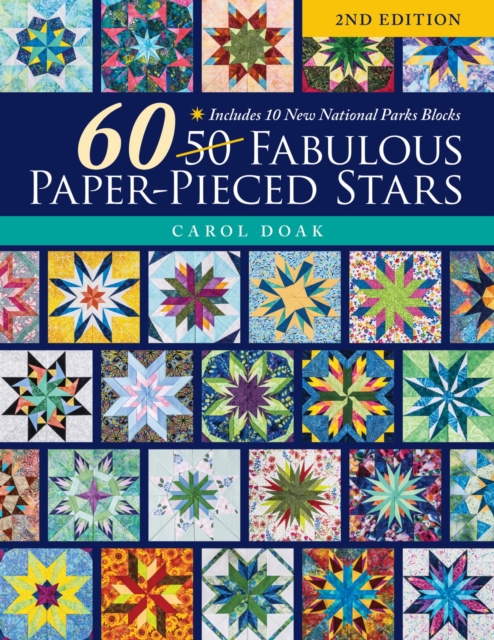 60 Fabulous Paper-Pieced Stars : Includes 10 New National Parks Blocks, EPUB eBook