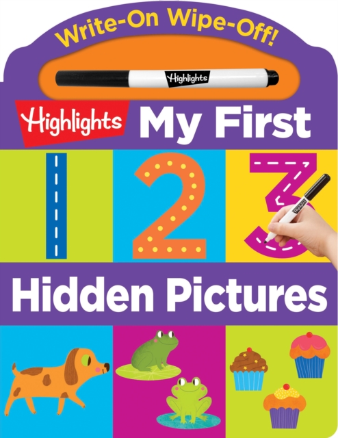 Write-On Wipe-Off: My First 123 Hidden Pictures, Board book Book