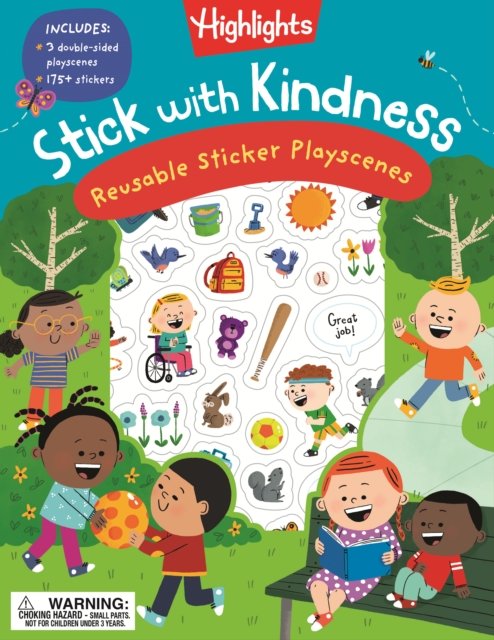 Stick with Kindness: Reusable Sticker Playscenes, Multiple-component retail product, part(s) enclose Book