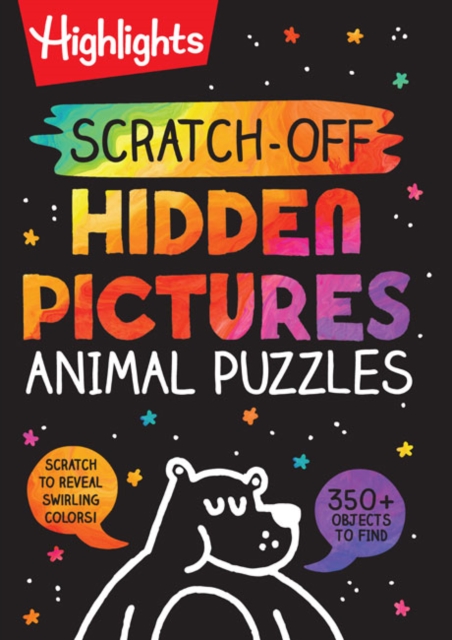 Scratch-Off Hidden Pictures Animal Puzzles, Multiple-component retail product, part(s) enclose Book