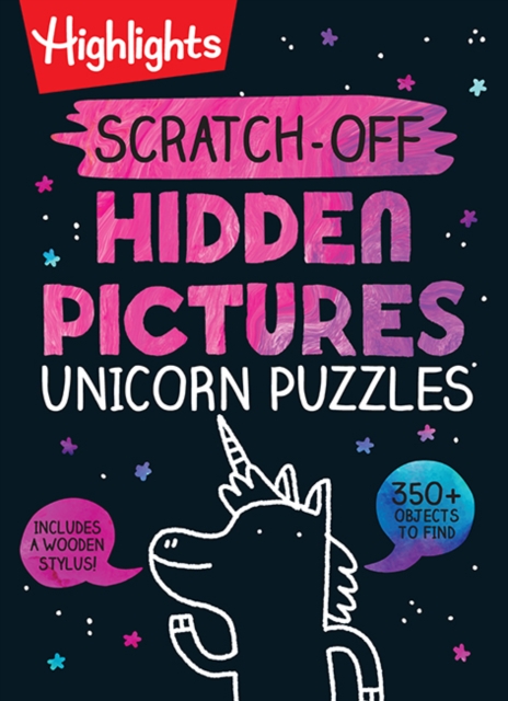 Scratch-Off Hidden Pictures Unicorn Puzzles, Multiple-component retail product, part(s) enclose Book