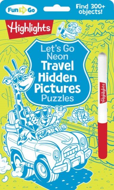 Let's Go Neon Travel Hidden Pictures Puzzles, Paperback / softback Book