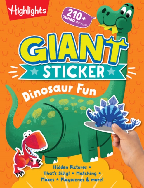 Giant Sticker Dinosaur Fun, Paperback / softback Book