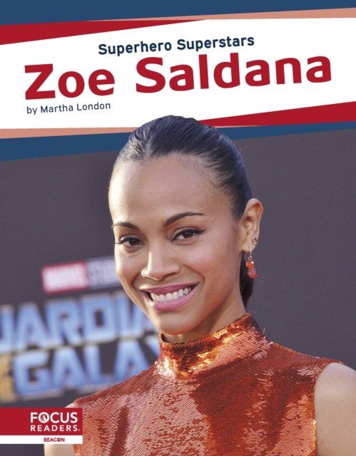 Superhero Superstars: Zoe Saldana, Hardback Book