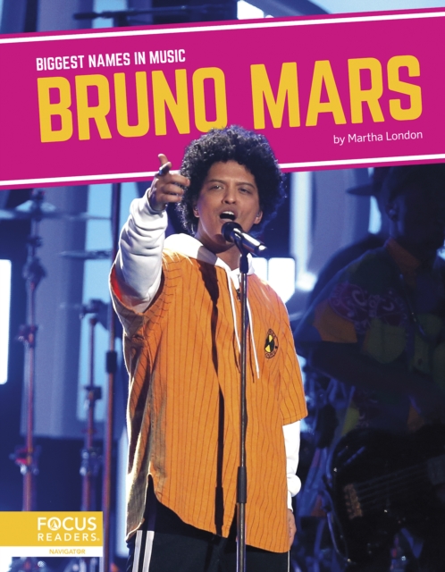 Biggest Names in Music: Bruno Mars, Hardback Book