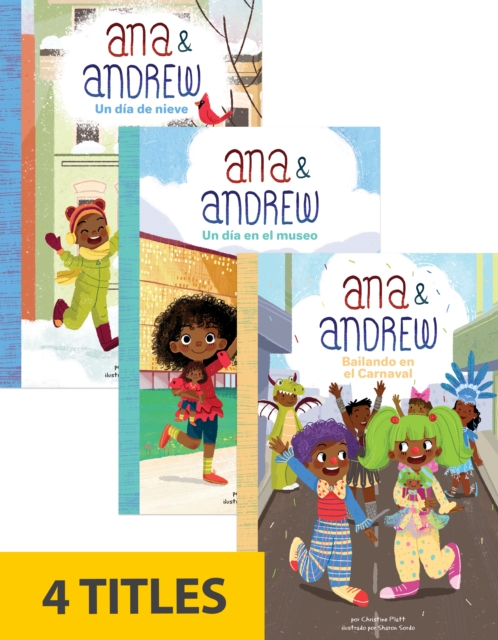 Ana & Andrew (Spanish) (Set of 4), Paperback / softback Book