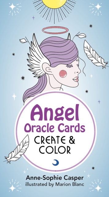 Angel Oracle Cards: Create And Color : 33 Customizable Cards and Step-by-Step Guidebook for Guidance and Self-Reflection, Cards Book