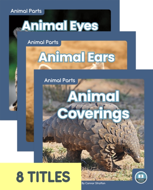 Animal Parts (Set of 8), Hardback Book