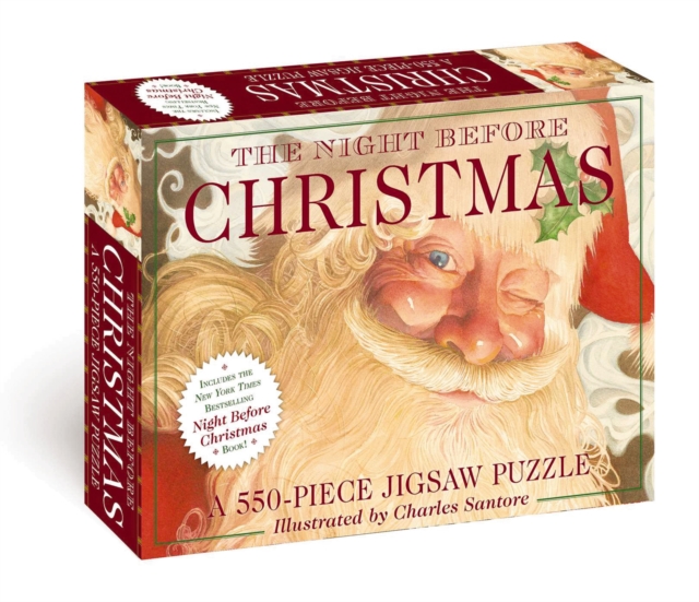 The Night Before Christmas: 550-Piece Jigsaw Puzzle and   Book : A 550-Piece Family Jigsaw Puzzle Featuring The Night Before Christmas!, Jigsaw Book