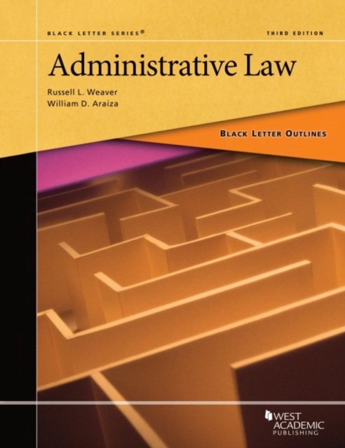 Black Letter Outline on Administrative Law, Paperback / softback Book