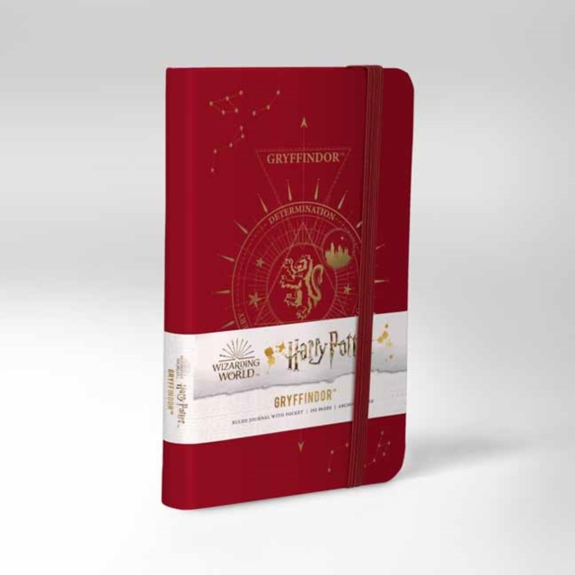 Harry Potter: Gryffindor Constellation Ruled Pocket Journal, Hardback Book
