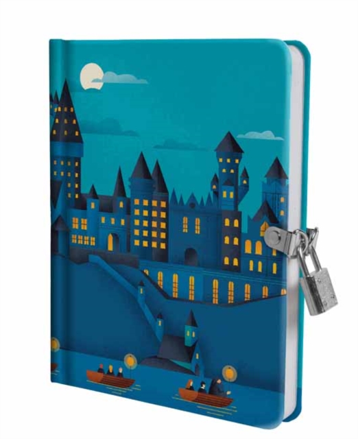 Harry Potter: Hogwarts Castle at Night Lock and Key Diary, Other book format Book