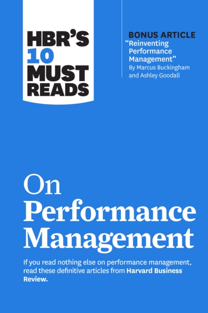 HBR's 10 Must Reads on Performance Management, EPUB eBook