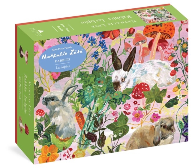 Nathalie Lete: Rabbits 500-Piece Puzzle, Multiple-component retail product Book