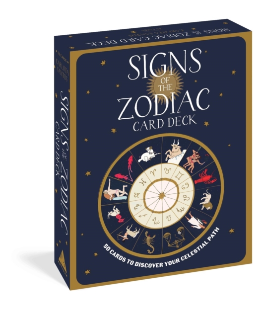 Signs of the Zodiac Card Deck : 50 Cards to Discover Your Celestial Path, Cards Book