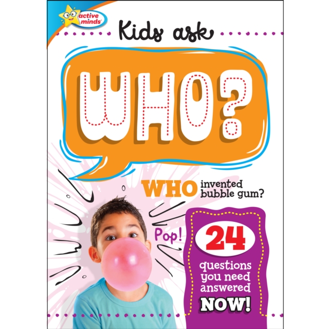 Kids Ask WHO Invented Bubble Gum?, eAudiobook MP3 eaudioBook