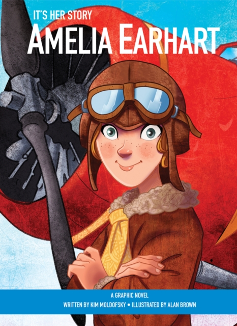 It's Her Story Amelia Earhart : A Graphic Novel, eAudiobook MP3 eaudioBook