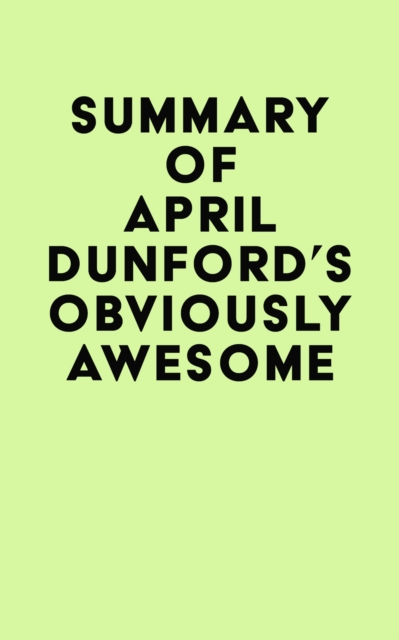 Summary of April Dunford's Obviously Awesome, EPUB eBook