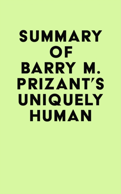 Summary of Barry M. Prizant's Uniquely Human, EPUB eBook
